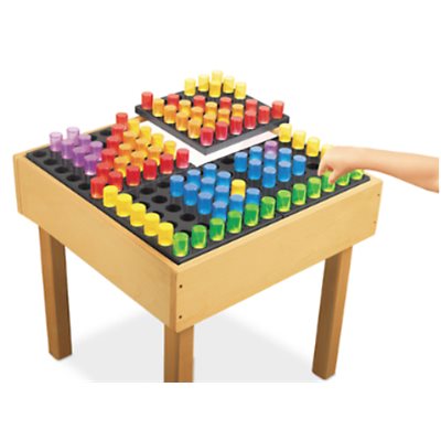 Light up pegboard toy online