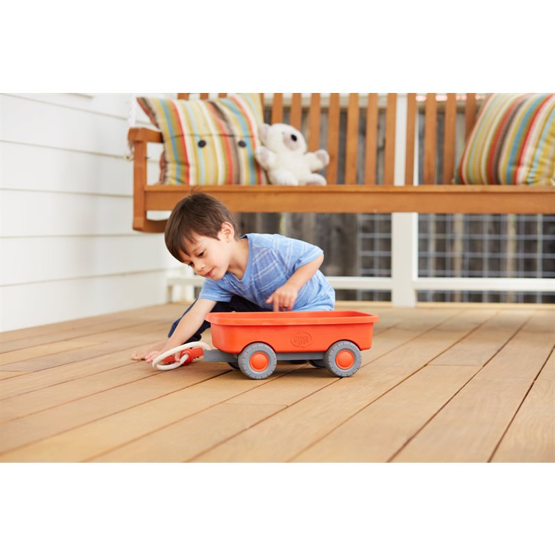 Green toys wagon on sale