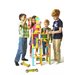 Tegu™ 130 Piece Magnetic Wooden Building Block Classroom Set - Tints