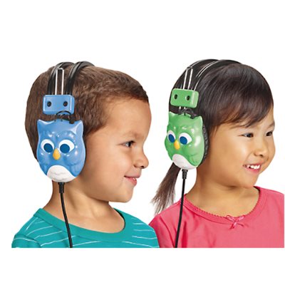 Whoo's Listening Headphones-Vert-Chacun