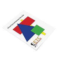  2nd & 3rd Level Geometry Task Cards (Plastic & Cut)