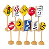 Block Play Traffic Signs