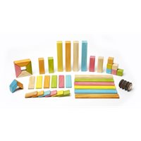 Tegu™ 42 Piece Magnetic Wooden Building Block Set - Tints