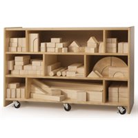 Whitney Brothers Medium Block Storage Cart 