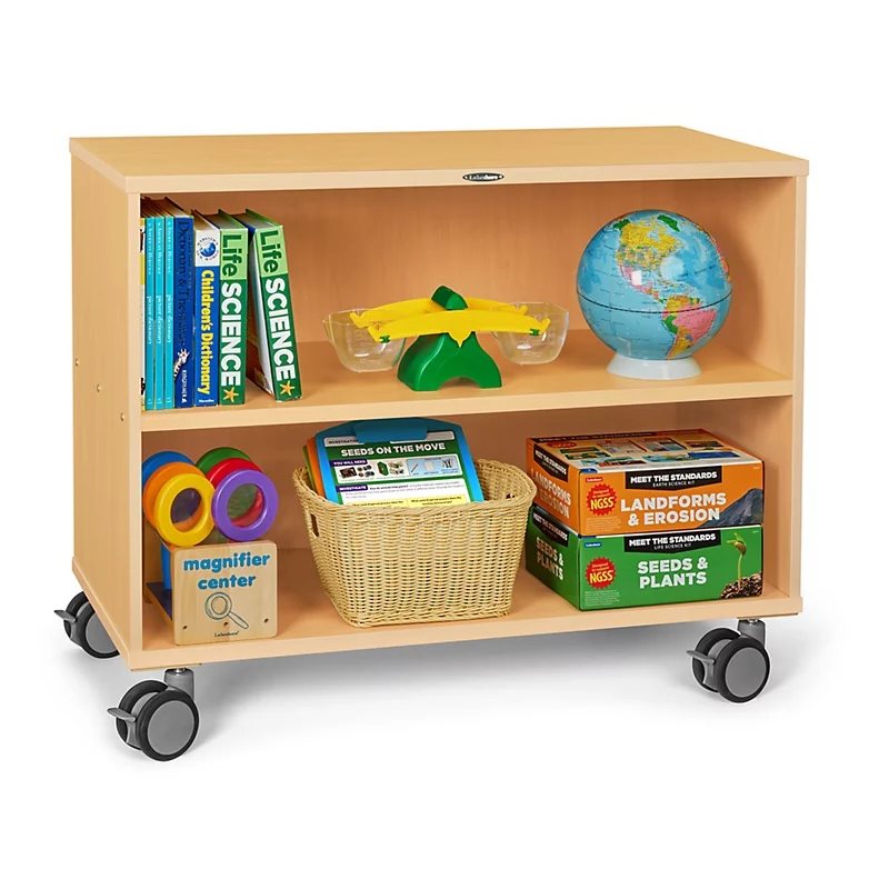 Flex-Space Mobile 2-Shelf All-Purpose Storage Unit