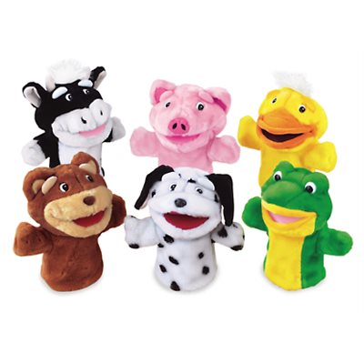 Big Mouth Animals Puppet Set