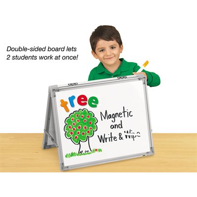 wipe sided easel magnetic write double zoom move press